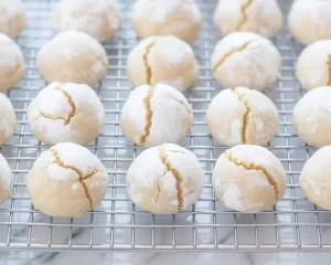 Small batch Italian almond biscotti with almonds and a crunchy texture