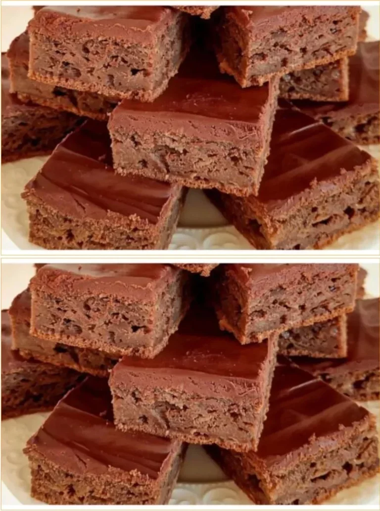 Homemade Apple Gingerbread topped with rich chocolate glaze