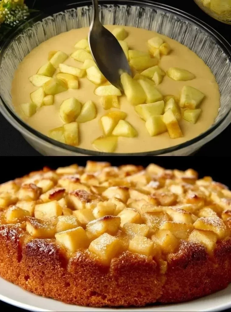 Delicious homemade apple pie with a golden crust and fresh apple filling.