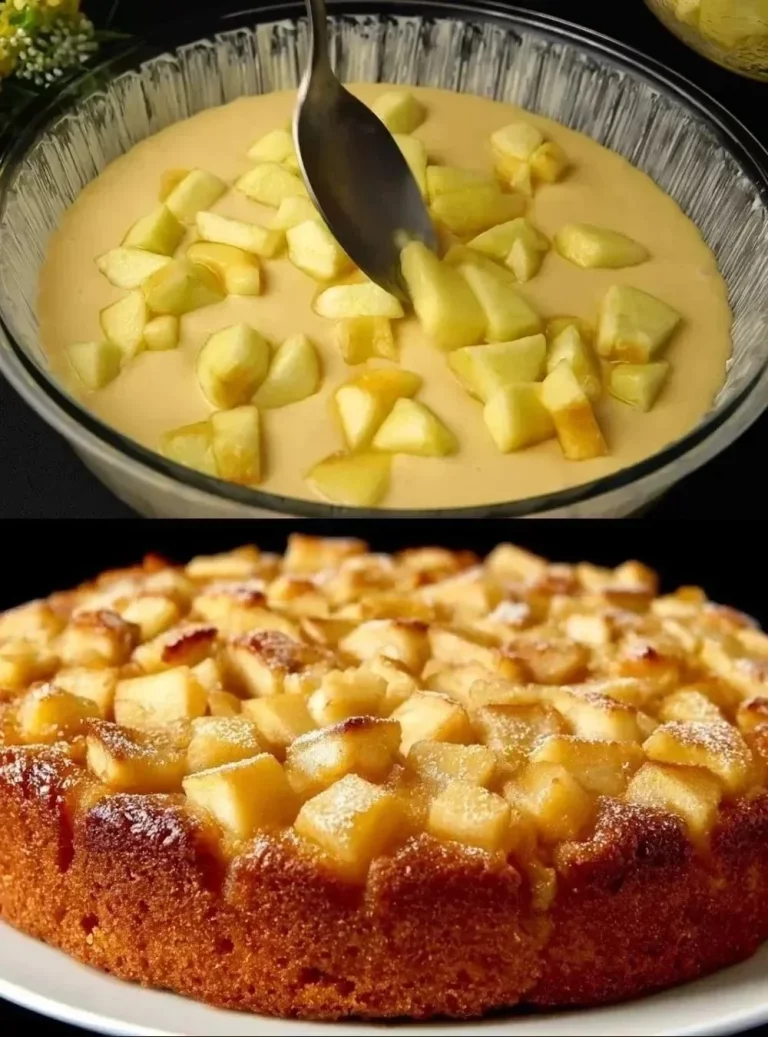 Delicious homemade apple pie with a golden crust and fresh apple filling.