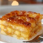 Healthy and delightful apple cake for weight loss