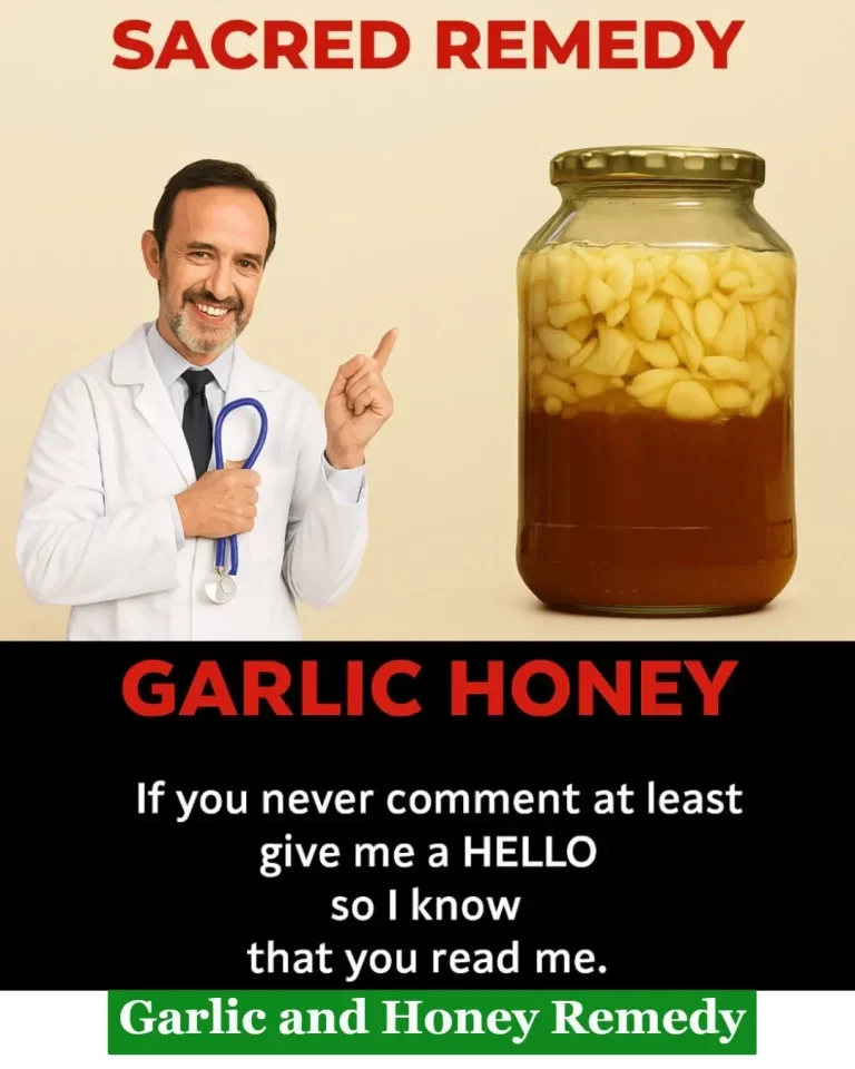 Garlic and honey remedy for health benefits and wellness