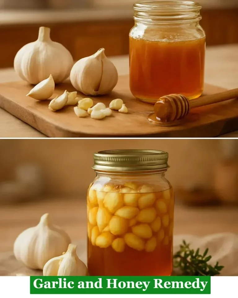 Garlic and Honey Remedy for natural health benefits