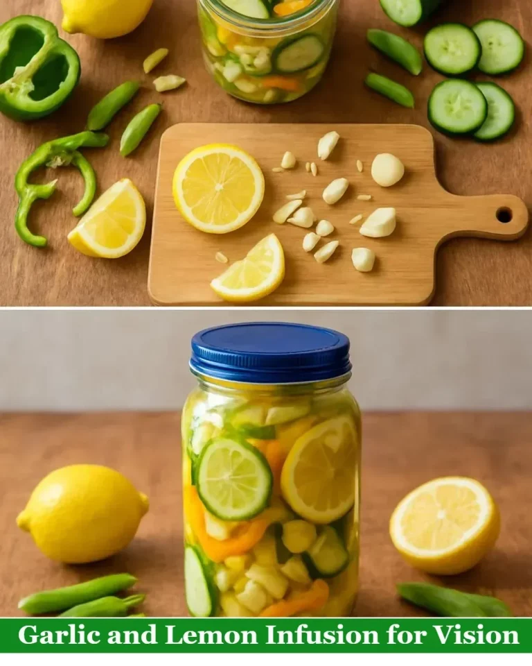 Garlic and Lemon Infusion benefits for vision health
