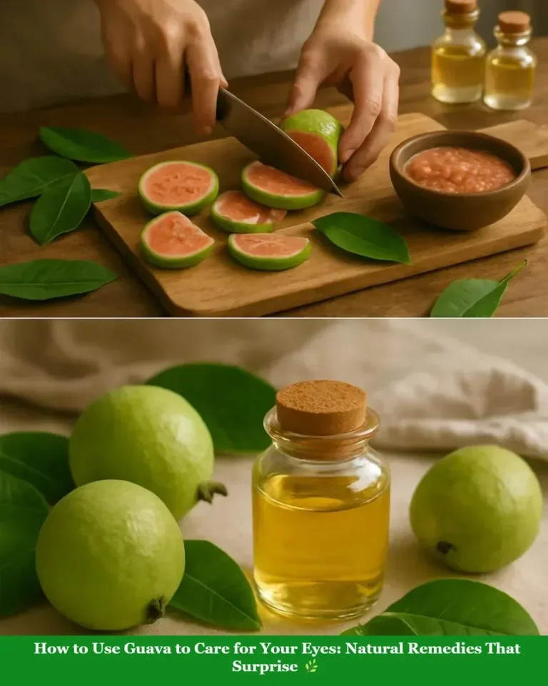 Using guava for eyes: natural remedies for eye care and health.