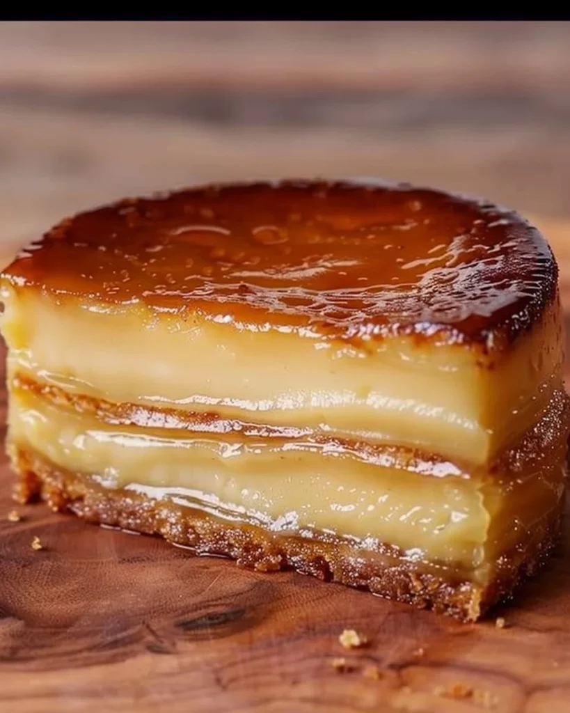 Delicious Invisible Apple Cake with fresh apples and a light texture