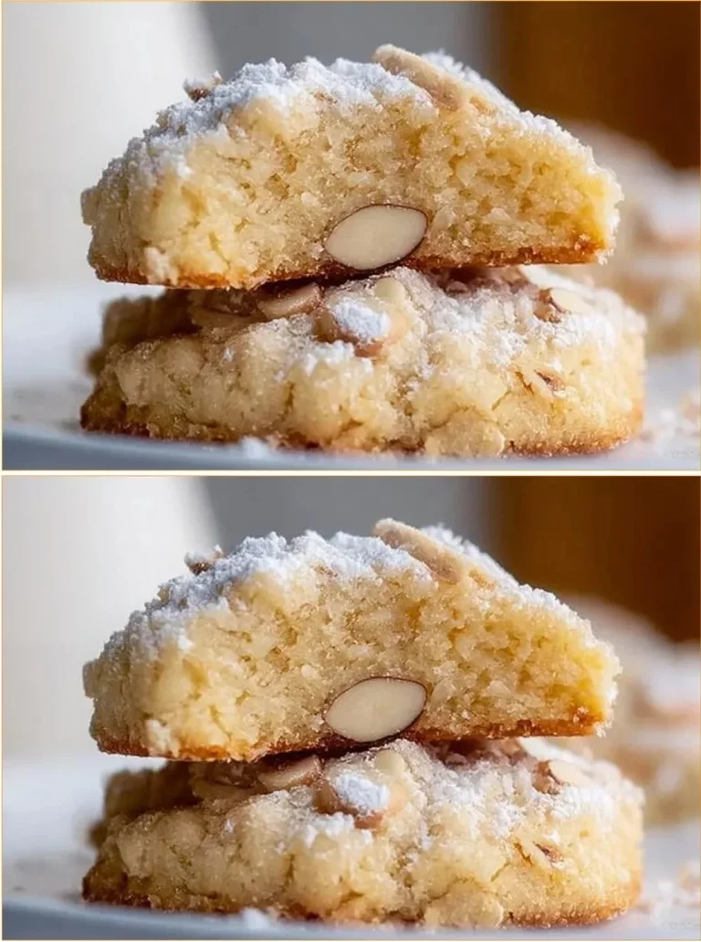 Light and chewy Italian cookies made from almond paste, perfect for any occasion.