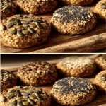 Oat and cottage cheese buns fresh out of the oven