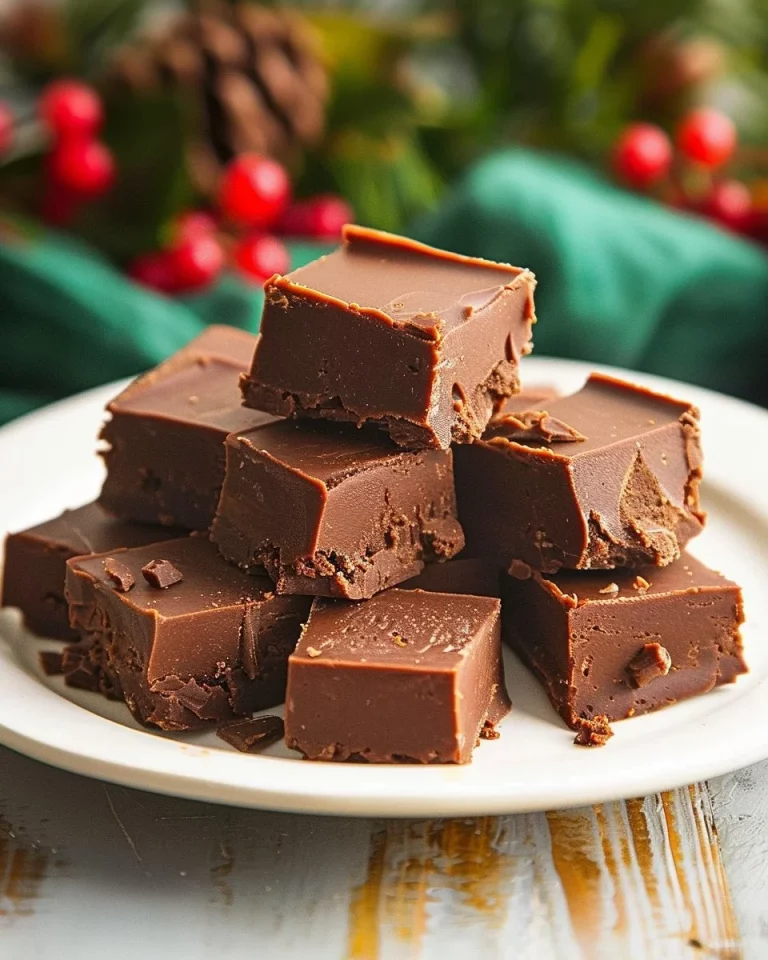 Delicious Original Fantasy Fudge made with chocolate and nuts