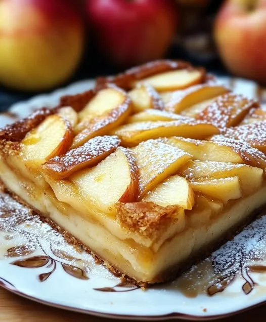 Delicious homemade Pear Cake topped with fresh pears and spices