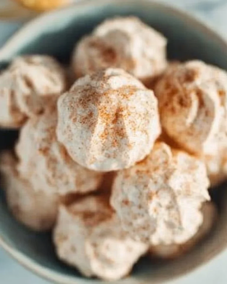 Rustic Almond-Orange Macaroons with a golden crust and almond flakes