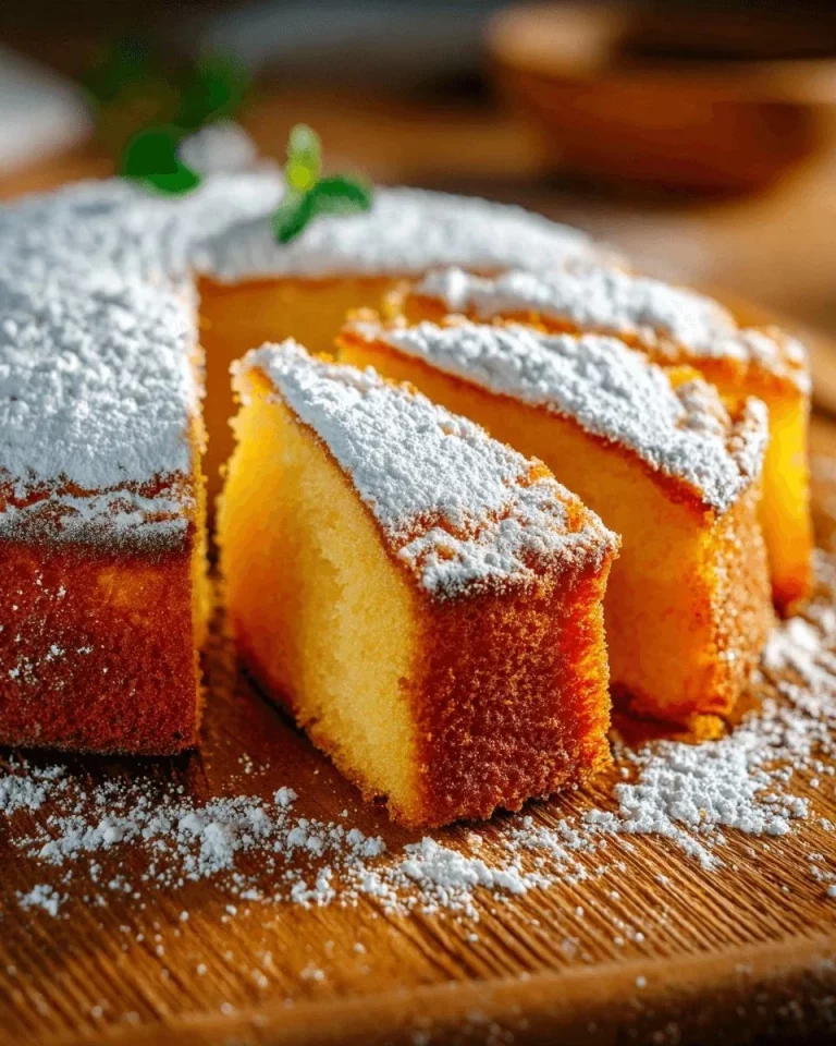 Delicious simple cake topped with fresh strawberries and whipped cream