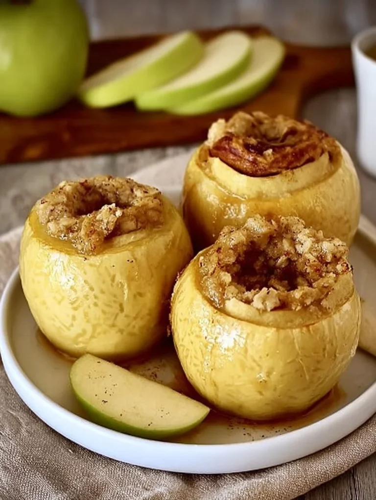 Delicious stuffed apples baked with sweet fillings for a healthy dessert