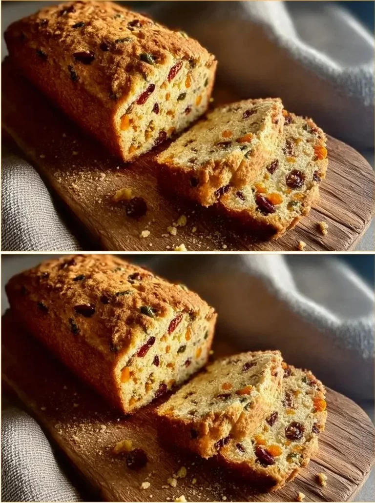 A slice of gluten-free sun-dried tomato lentil bread on a wooden cutting board.