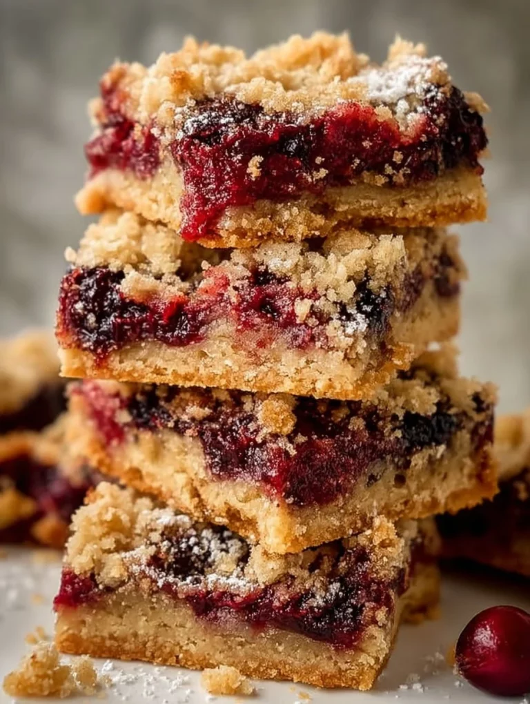 Delicious vegan berry crumble bars on a rustic wooden table