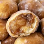 Delicious Apple Fritter Bombs filled with sweet apple goodness and cinnamon