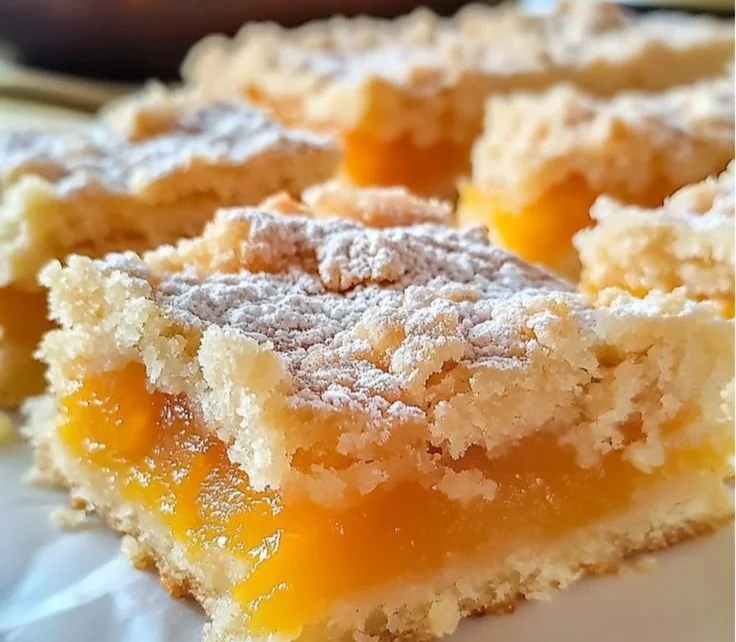 Apricot Shortbread Bars