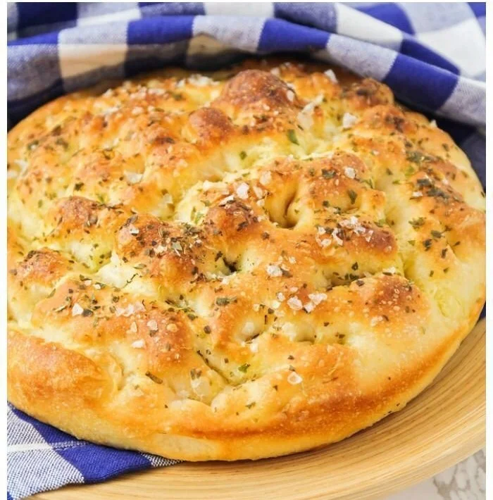 Fluffy Herb Focaccia Bread