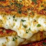 Garlic Butter Grilled Cheese Delight served on a plate