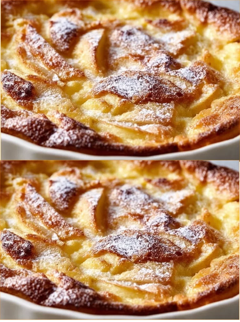 Delicious apple clafoutis inspired by Ina Garten's recipe