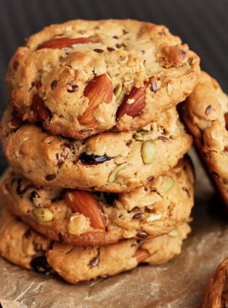 Delicious and nutritious breakfast cookies ready to be enjoyed.