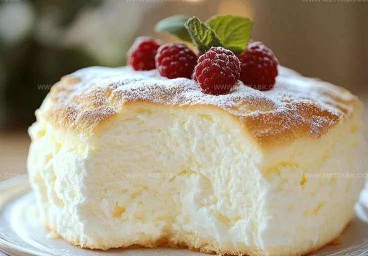 Yogurt Cloud Cake For A Light Dessert Recipe