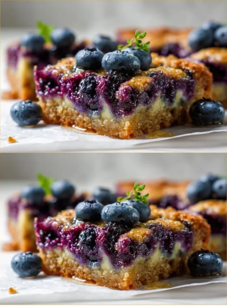 Creamy Greek yogurt with blueberries and cinnamon in a bowl