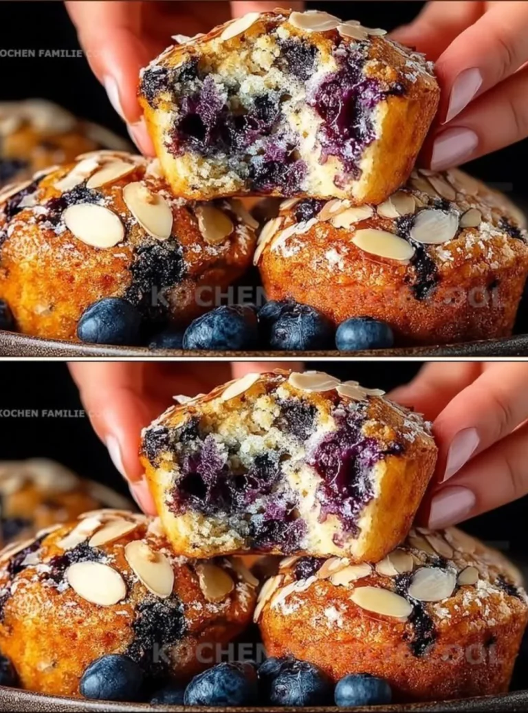 Homemade Greek Yogurt Keto Muffins on a wooden table