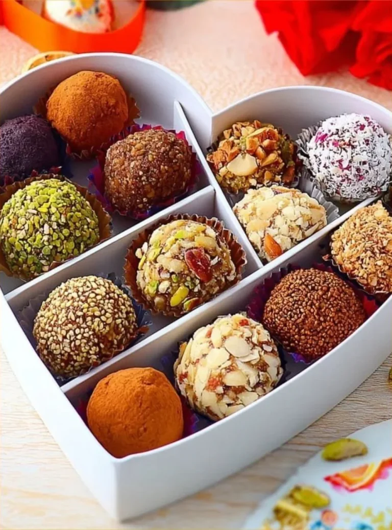 Assorted Healthy Dessert Bites made with natural ingredients