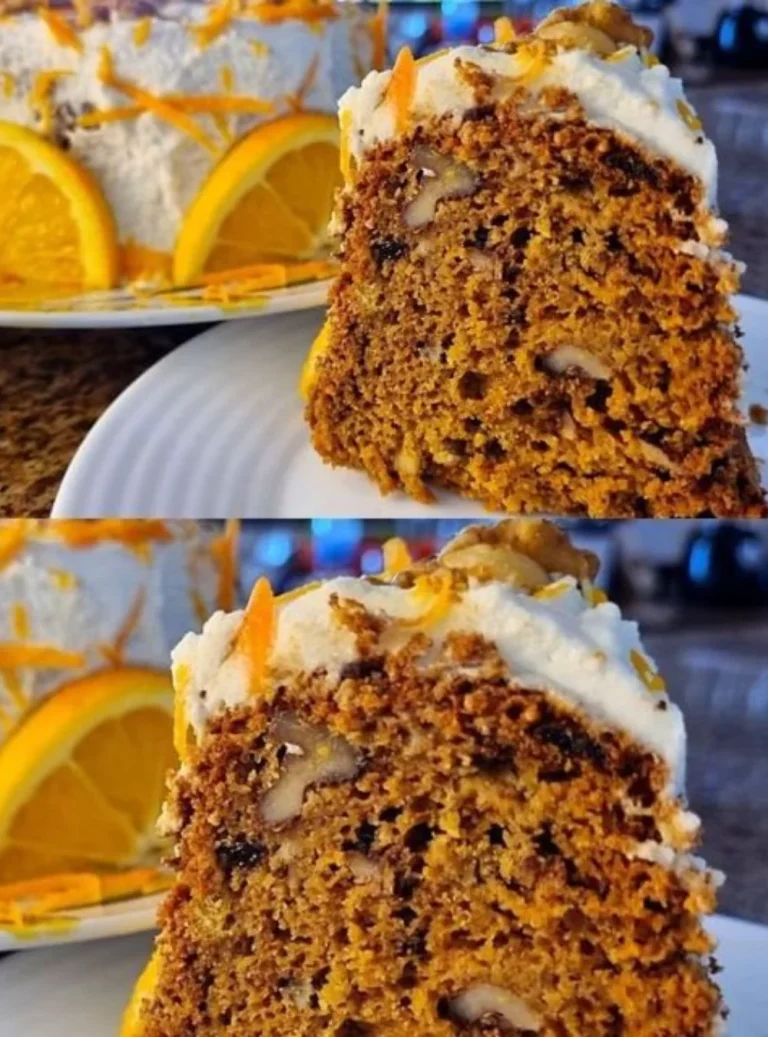 Sugar-free vegan cake made with carrot and oats, healthy dessert option