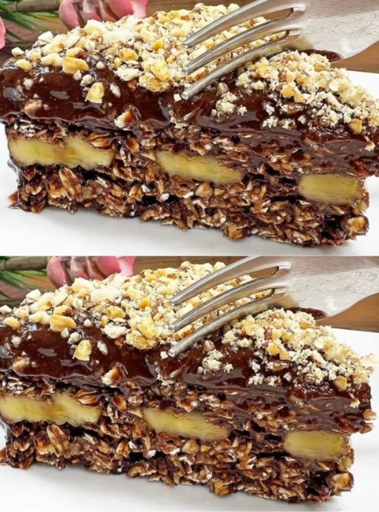 Healthy cake made with 3 ingredients, no sugar, ideal for weight loss.