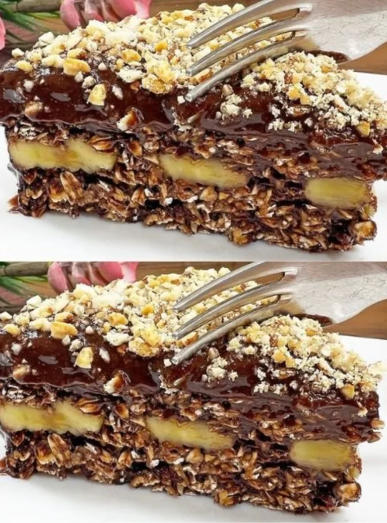 Very healthy cake with 3 ingredients, no sugar, prepared in 5 minutes for weight loss.